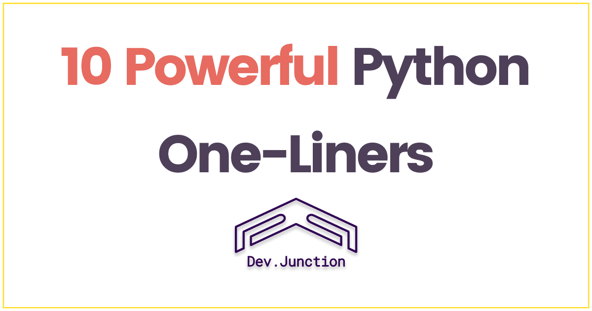 10 Powerful Python One-Liners